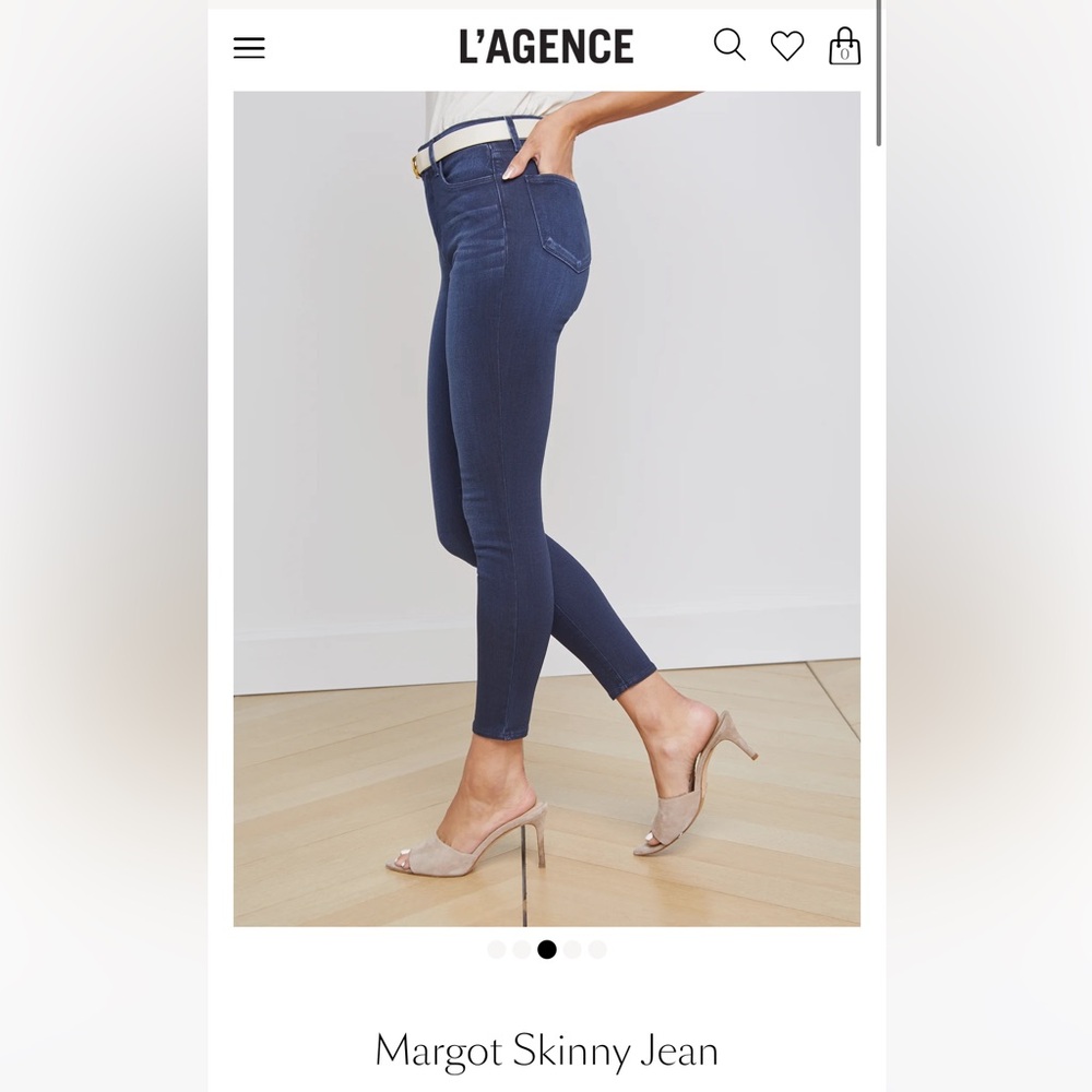 Lagence Margot high waisted skin jeans 26 LIKE NEW**